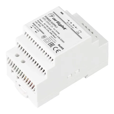 Блок питания Arlight ARV-DR60-24 (24V, 2.5A, 60W)