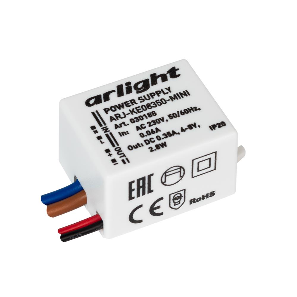 Блок питания Arlight ARJ-KE08350-MINI (2.8W, 350mA)