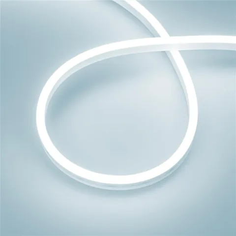 Светодиодная лента герметичная Arlight AURORA-PS-A120-12x6mm 24V White6000 (10 W/m, IP65, 2835, 5m)