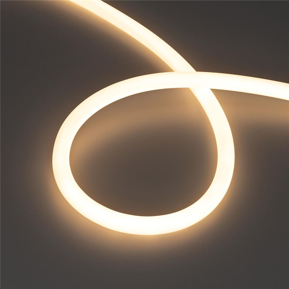 Светодиодная лента герметичная Arlight MOONLIGHT-TOP-M560-D13mm 24V Warm3000 360deg (8.6 W/m, IP65, 5m, wire x1)