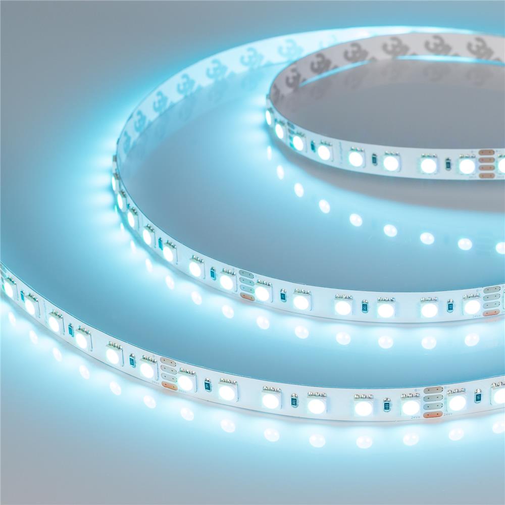 Светодиодная лента Arlight RT-B84-10mm 24V RGB (21 W/m, IP20, 5060, 5m)