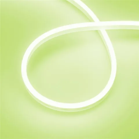 Светодиодная лента герметичная Arlight AURORA-PS-A120-12x6mm 24V Lemon (10 W/m, IP65, 2835, 5m)
