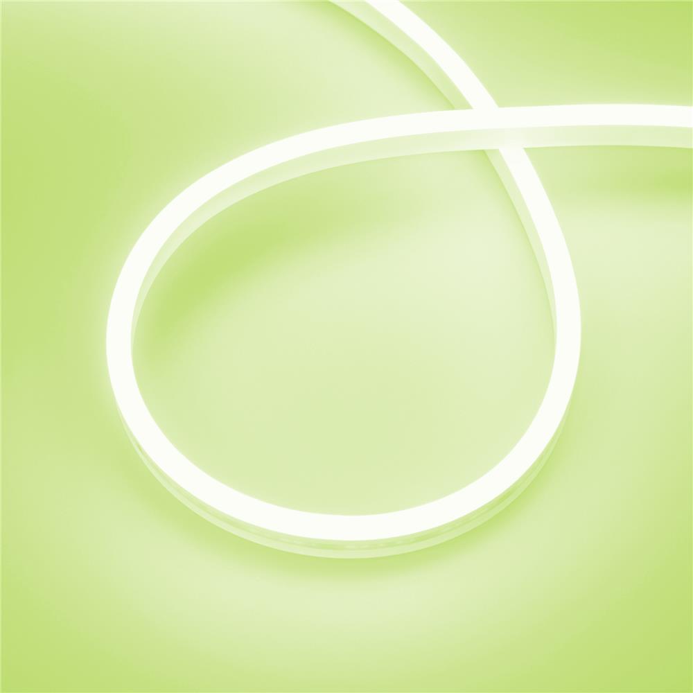 Светодиодная лента герметичная Arlight AURORA-PS-A120-12x6mm 24V Lemon (10 W/m, IP65, 2835, 5m)