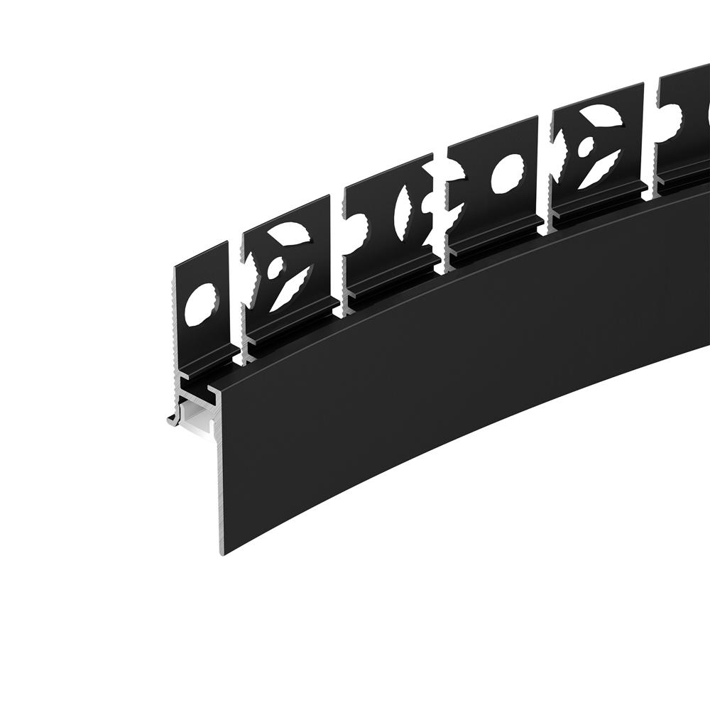 Профиль Arlight PLINTUS-FANTOM-BENT-H20-SIDE-2000 BLACK