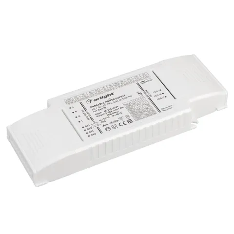 Блок питания Arlight ARJ-SP-50-PFC-DALI2-MIX-PD (50W, 9-55V, 0.7-1.2А)