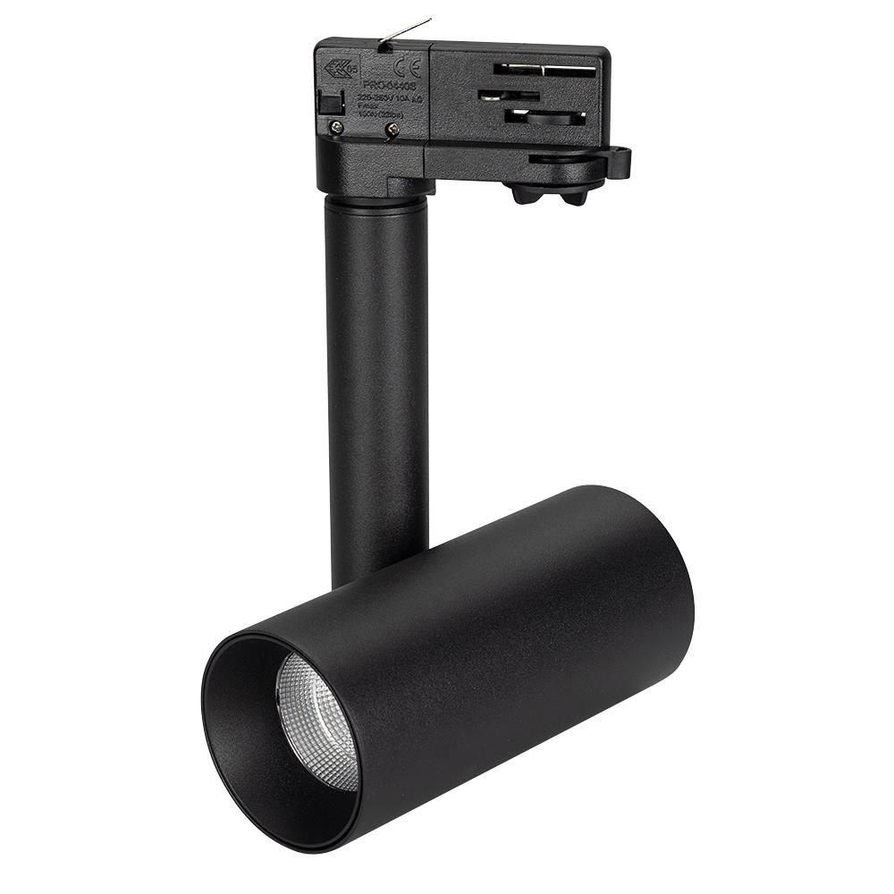 Светильник Arlight SP-POLO-TRACK-PIPE-R65-8W Day4000 (BK-BK, 40 deg)