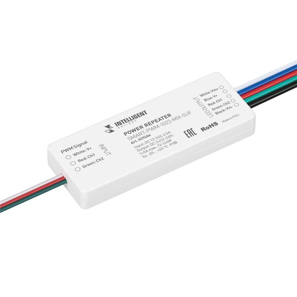 Усилитель Arlight SMART-PWM-1022-MIX-SUF (12-24V, 2x3A)