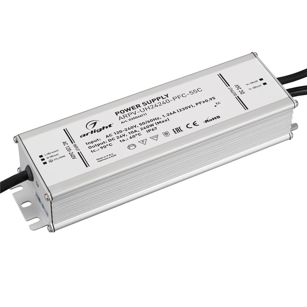 Блок питания Arlight ARPV-UH24240-PFC-55C (24V, 10.0A, 240W)