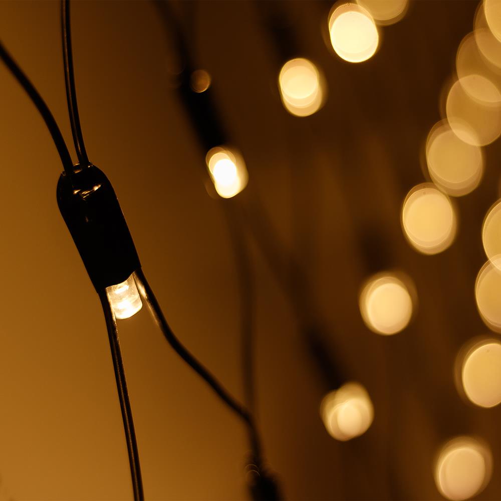 Светодиодная гирлянда Ardecoled ARD-NETLIGHT-CLASSIC-2500x2500-BLACK-432LED Warm (230V, 26W)