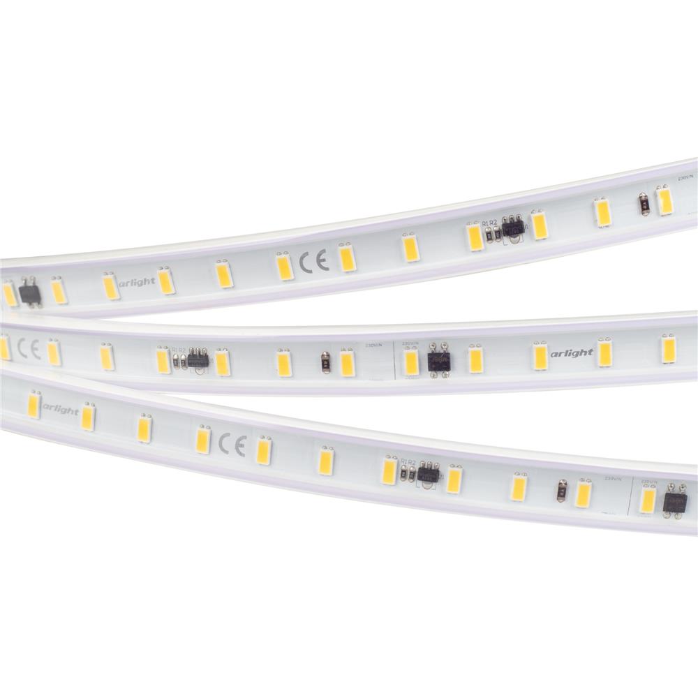 Светодиодная лента герметичная Arlight ARL-PV-С72-15.5mm 230V White6000 (14 W/m, IP65, 5630, 50m)