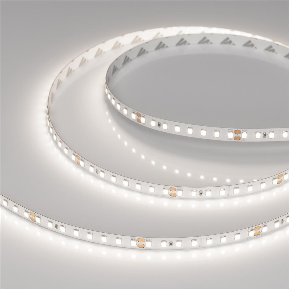 Светодиодная лента Arlight RT-A128-8mm 24V Day5000 (9.6 W/m, IP20, 2835, 5m)