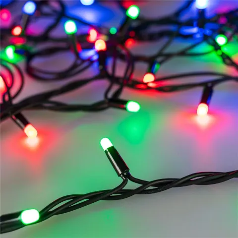 Светодиодная гирлянда Ardecoled ARD-STRING-PRO-10000-BLACK-95LED-MILK-LIVE RGBW-DMX (24V, 10W)