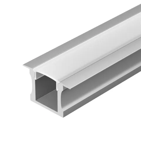Профиль с экраном Arlight ALU-SLIM-H15-F-2000 ANOD+FROST