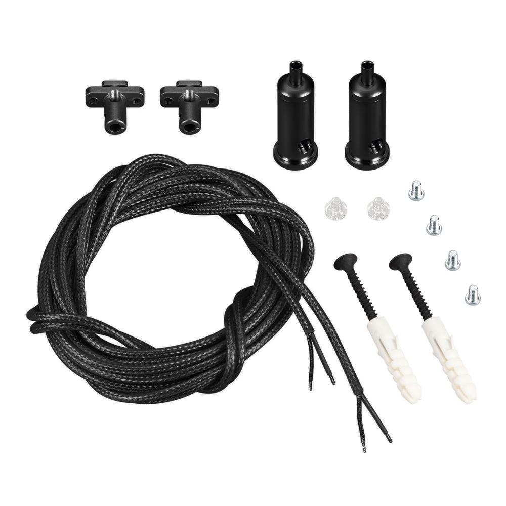 Подвес токопроводящий Arlight ARL-SL-LINE 2x2m Set BLACK