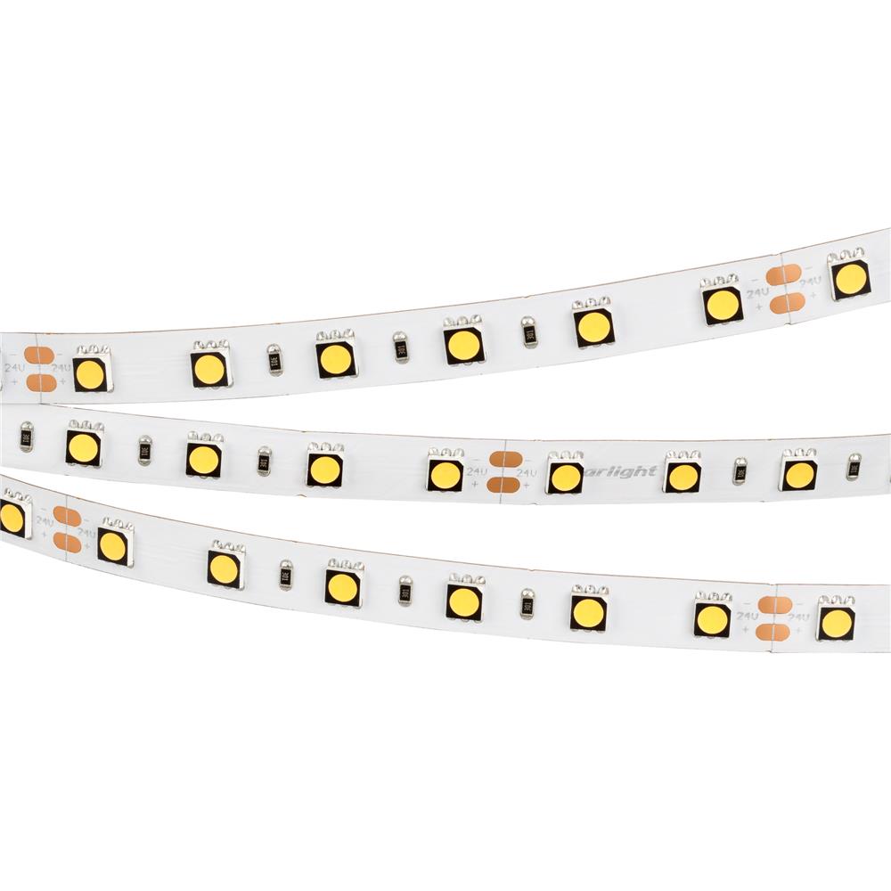 Светодиодная лента Arlight RT-B60-10mm 24V Warm3000 CRI98 (14.4 W/m, IP20, 5060, 5m)