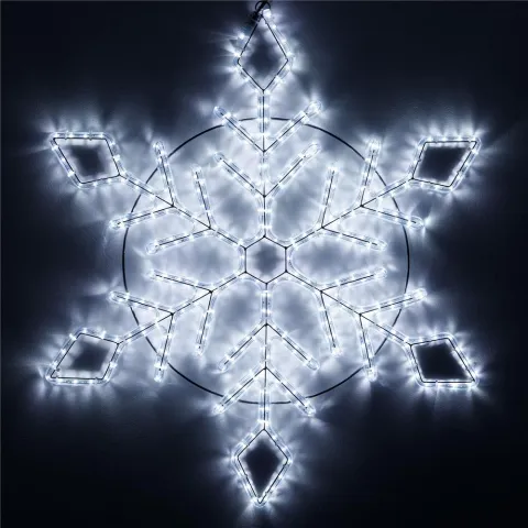 Фигура Ardecoled ARD-SNOWFLAKE-M9-900x900-360LED White (230V, 22W)