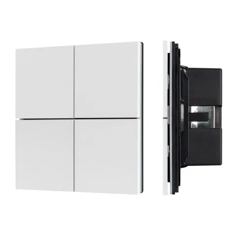 Кнопочная панель Arlight KNX-304-23-IN White (BUS, Frameless)