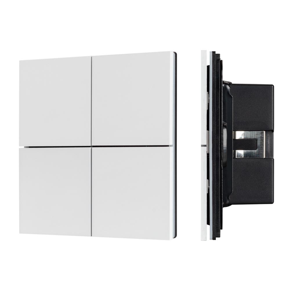Кнопочная панель Arlight KNX-304-23-IN White (BUS, Frameless)