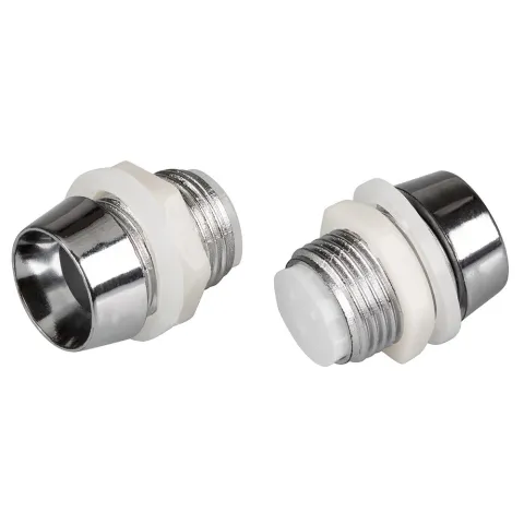 Держатель Arlight 10PC 10мм (хром. пластик, с гайкой)
