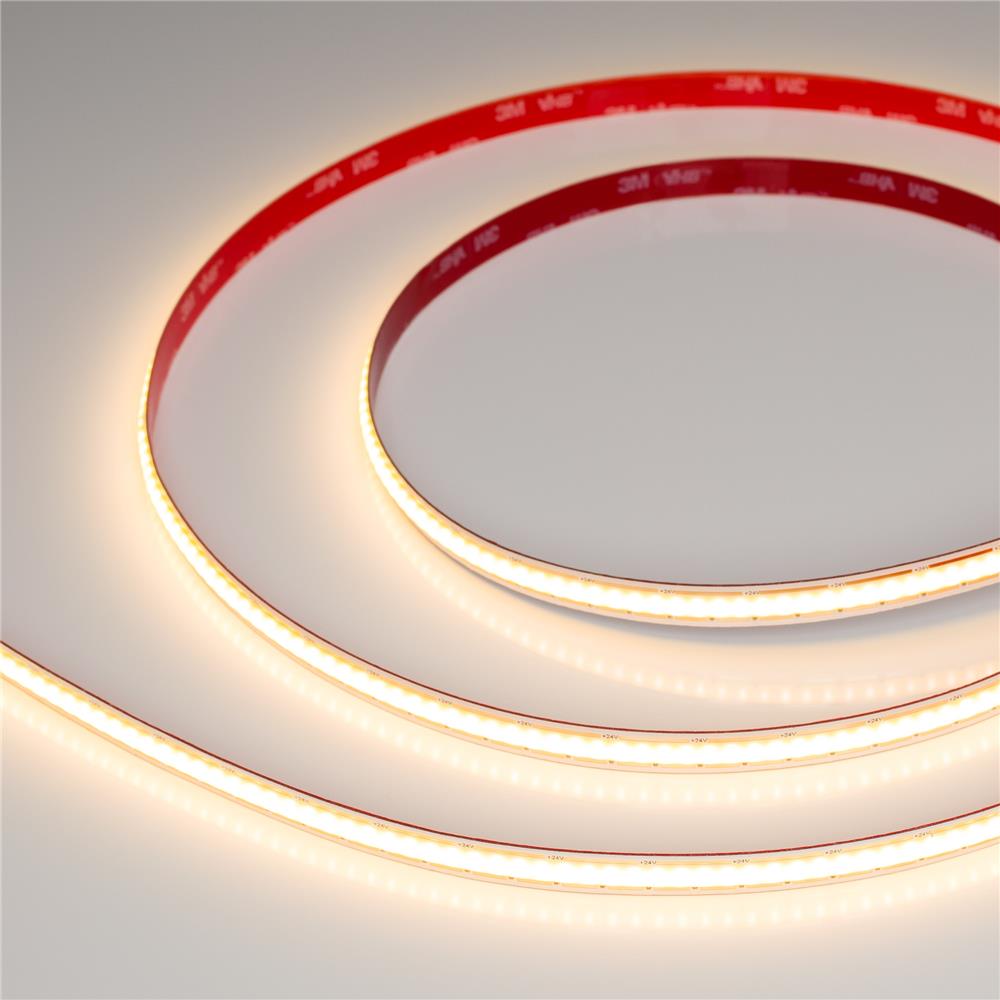 Светодиодная лента Arlight COB-X480-10mm 24V Warm2700 (10 W/m, IP20, 5m, FreeCut)