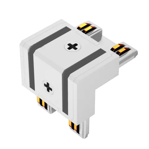 Коннектор угловой Arlight MAG-VIBE-CON-L90-INT-POWER (WH, внутренний)