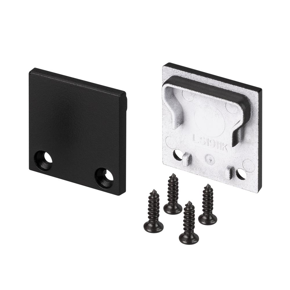 Заглушка Arlight SL-LINE-2011M SQUARE BLACK глухая