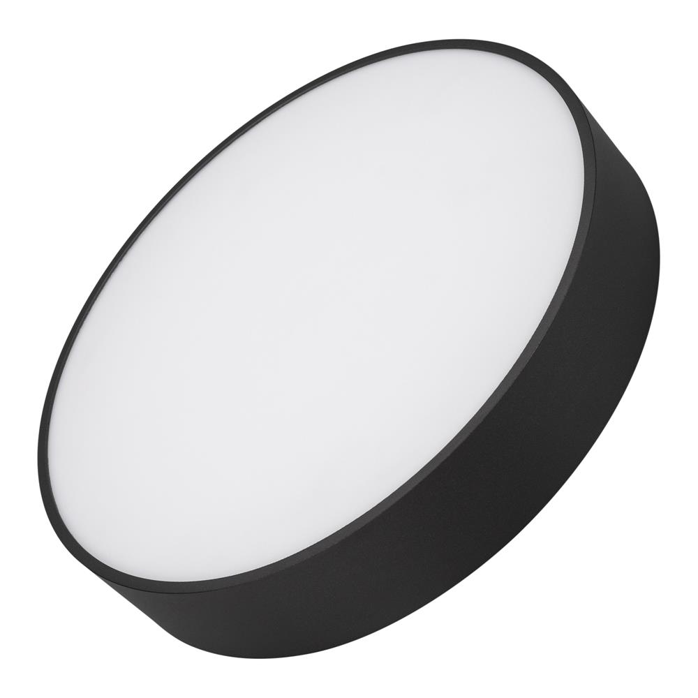 Светильник Arlight SP-RONDO-R350-30W Warm3000 (BK, 120 deg, 230V)