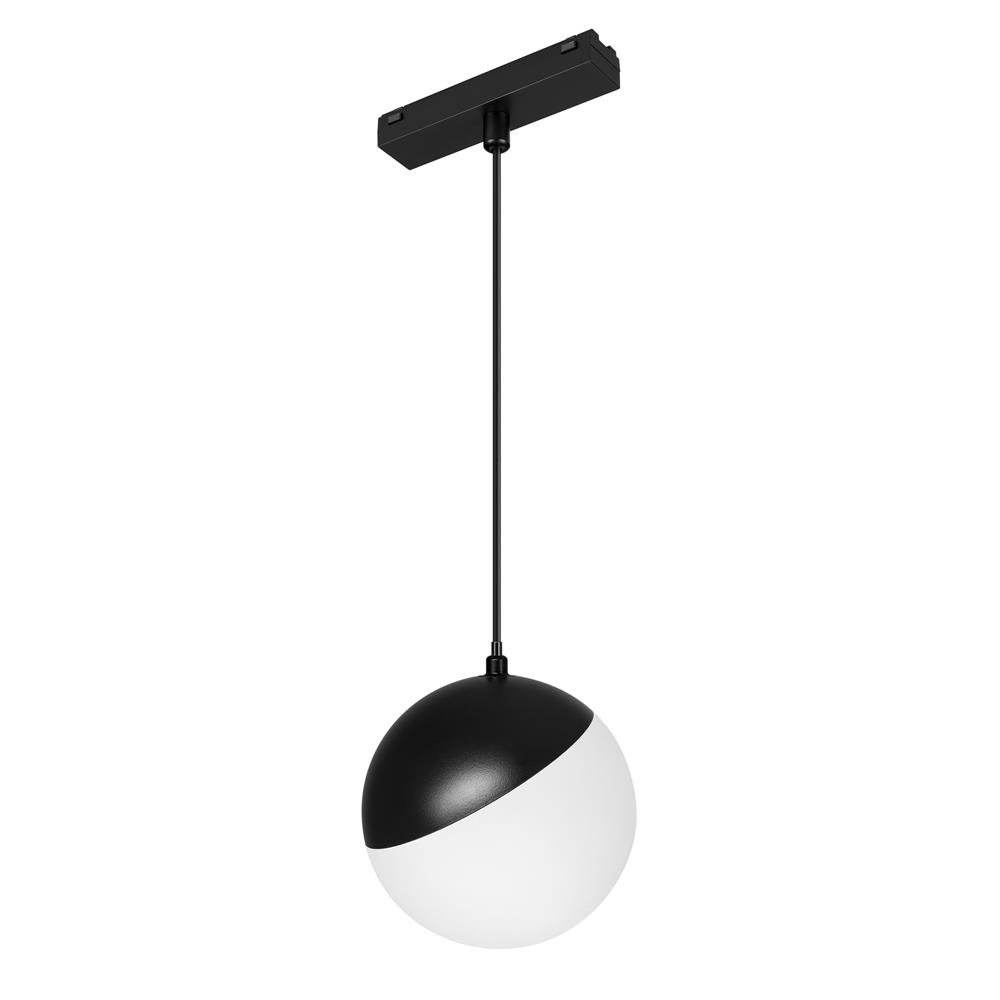 Светильник Arlight MAG-VIBE-EMISFERO-HANG-R100-6W Day4000-MIX (BK, 130 deg, 48V, TUYA)