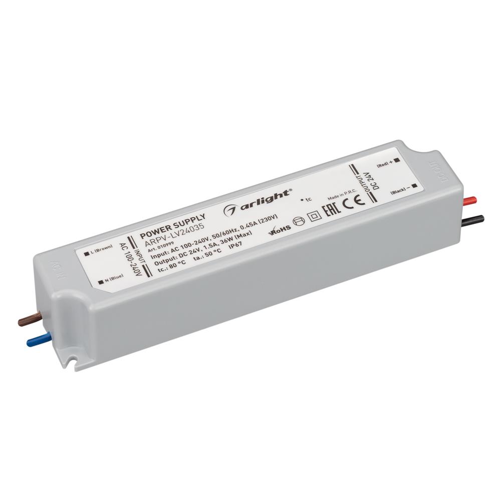 Блок питания Arlight ARPV-LV24035 (24V, 1.5A, 36W)