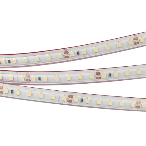 Светодиодная лента герметичная Arlight RTW-PS-A120-10mm 24V Warm3000 (9.6 W/m, IP67, 2835, 50m)