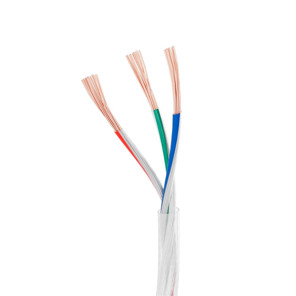 Провод питания Arlight ARL-20AWG-CLEAR-3Wire-CU-Double (3x0.75mm)
