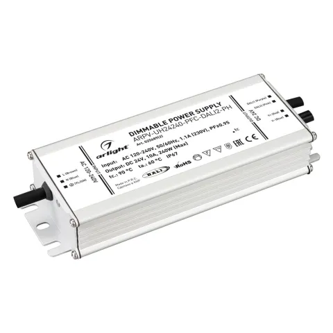 Блок питания Arlight ARPV-UH24240-PFC-DALI2-PH (24V, 10.0A, 240W)
