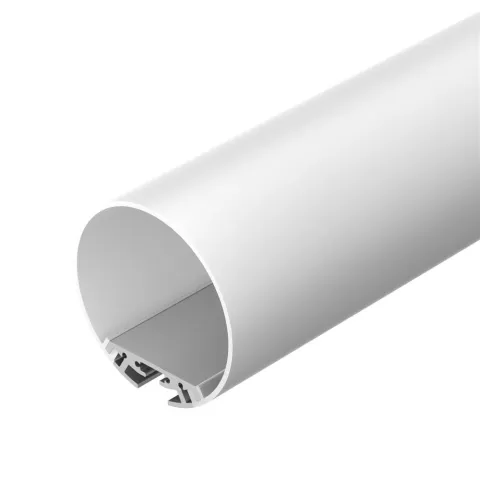Профиль с экраном Arlight SL-ROUND-D60-2500 ANOD+OPAL