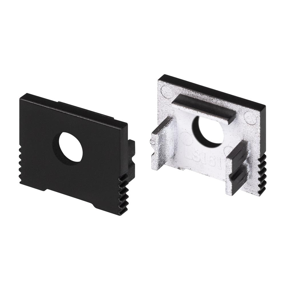Заглушка Arlight SL-SLIM-H13M BLACK с отверстием