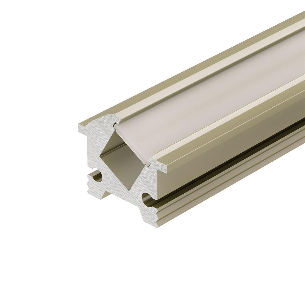 Профиль Arlight SL-BEVEL-H12-F13-2000 ANOD OLIVE GREY
