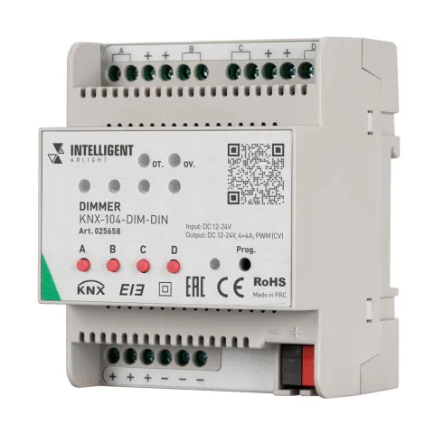 Диммер Arlight KNX-104-DIM-DIN (12-24V, 4x4A)