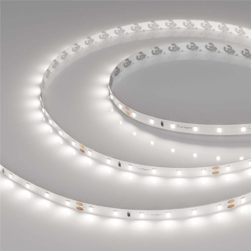 Светодиодная лента Arlight UL-A60-8mm 24V Day5000 (7.2 W/m, IP20, 5m)