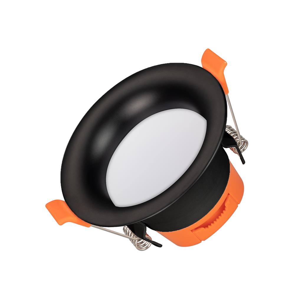 Светильник Arlight MS-BLIZZARD-BUILT-R90-6W Warm3000 (BK, 100 deg, 230V)
