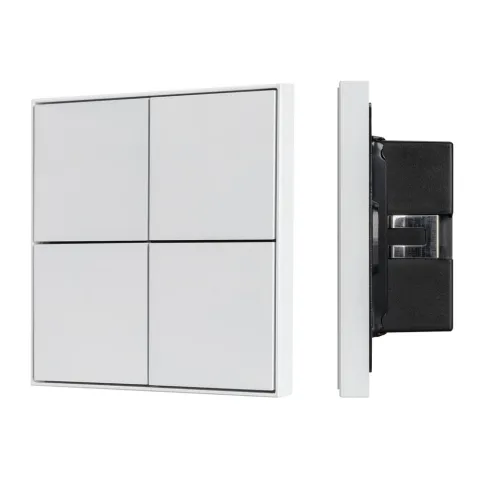 Кнопочная панель Arlight KNX-304-23-IN White (BUS, Frame)