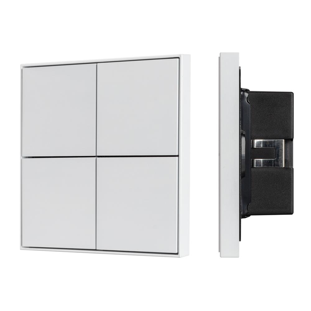 Кнопочная панель Arlight KNX-304-23-IN White (BUS, Frame)