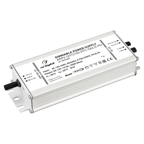 Блок питания Arlight ARPV-UH12150-PFC-DALI2-PH (12V, 12.5A, 150W)