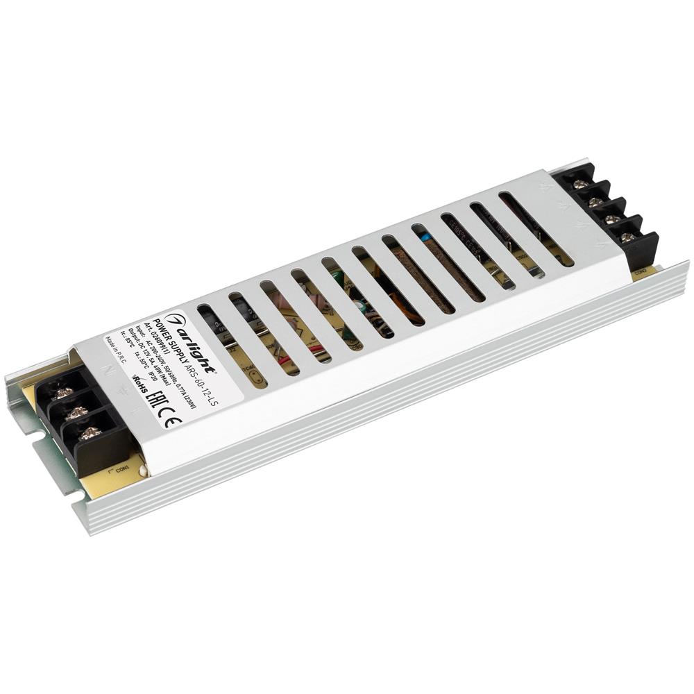 Блок питания Arlight ARS-60-12-LS (12V, 5A, 60W)