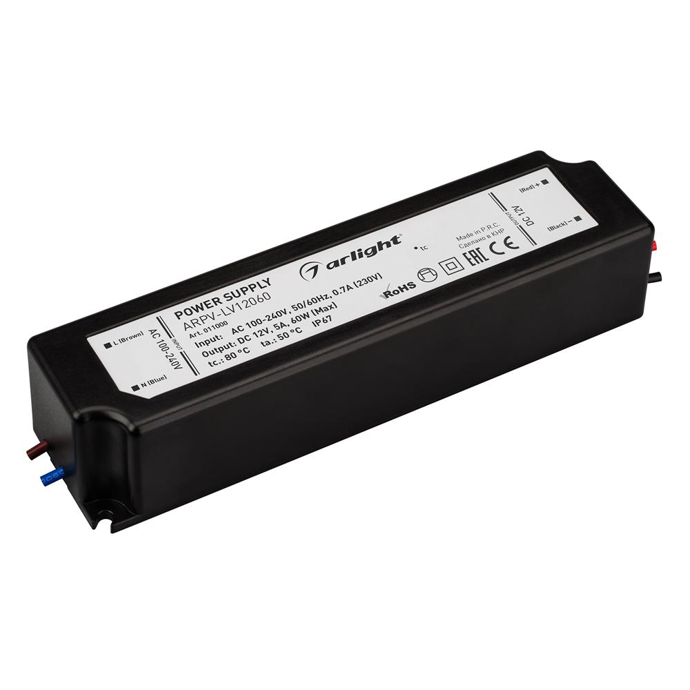 Блок питания Arlight ARPV-LV12060 (12V, 5.0A, 60W)