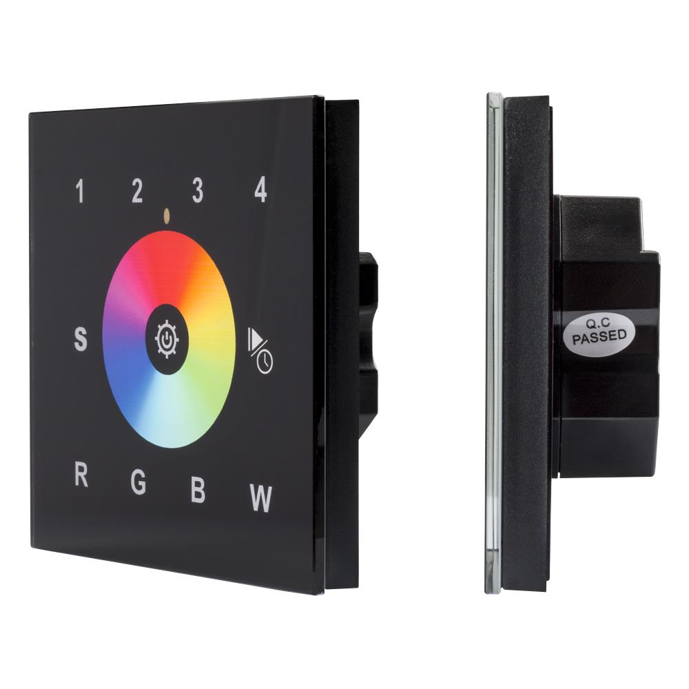 Сенсорная панель Arlight DALI-901-11-4G-RGBW-DT6-IN Black (BUS/230V)