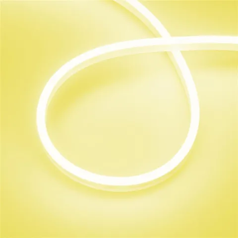 Светодиодная лента герметичная Arlight AURORA-PS-A120-12x6mm 24V Yellow (10 W/m, IP65, 2835, 5m)