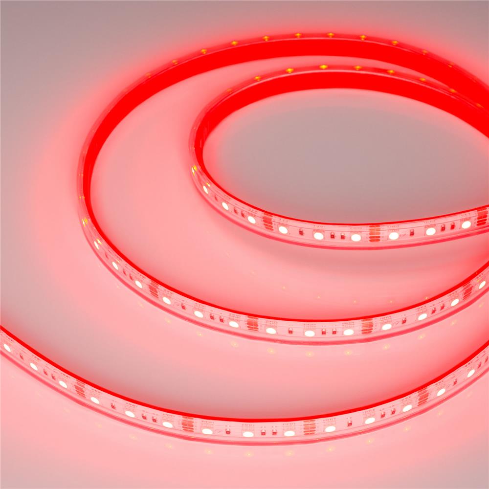 Светодиодная лента герметичная Arlight RTW-PS-B60-12mm 12V RGB (14.4 W/m, IP67, 5060, 5m)