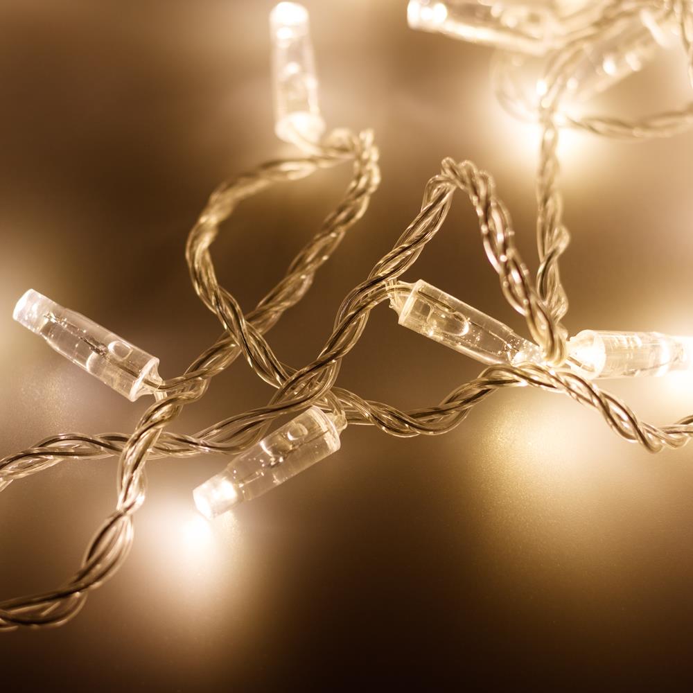 Светодиодная гирлянда Ardecoled ARD-STRING-CLASSIC-10000-CLEAR-100LED-STD WARM (230V, 7W)