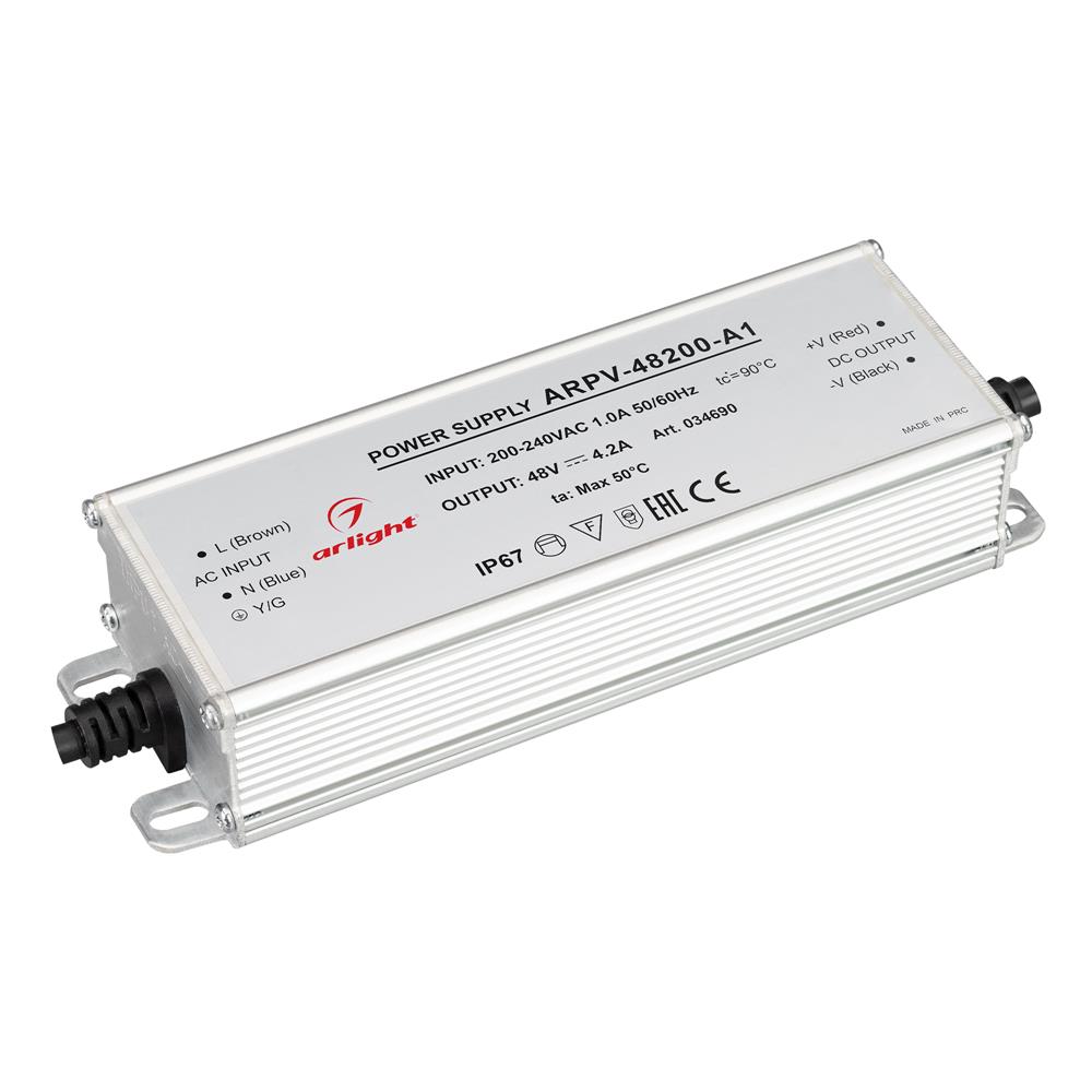 Блок питания Arlight ARPV-48200-A1 (48V, 4.2A, 200W)