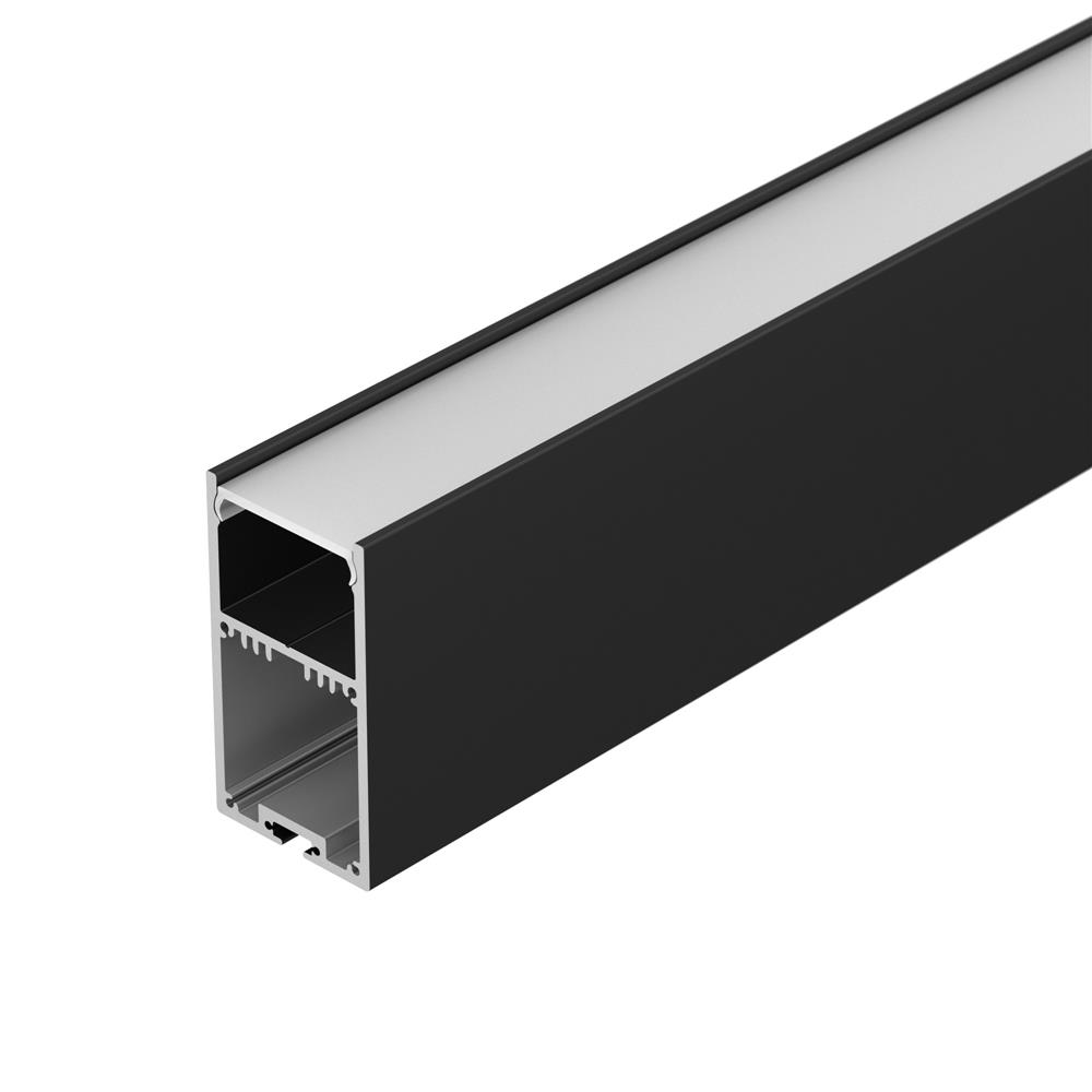 Профиль с экраном Arlight SL-LINE-3667-2500 BLACK+OPAL
