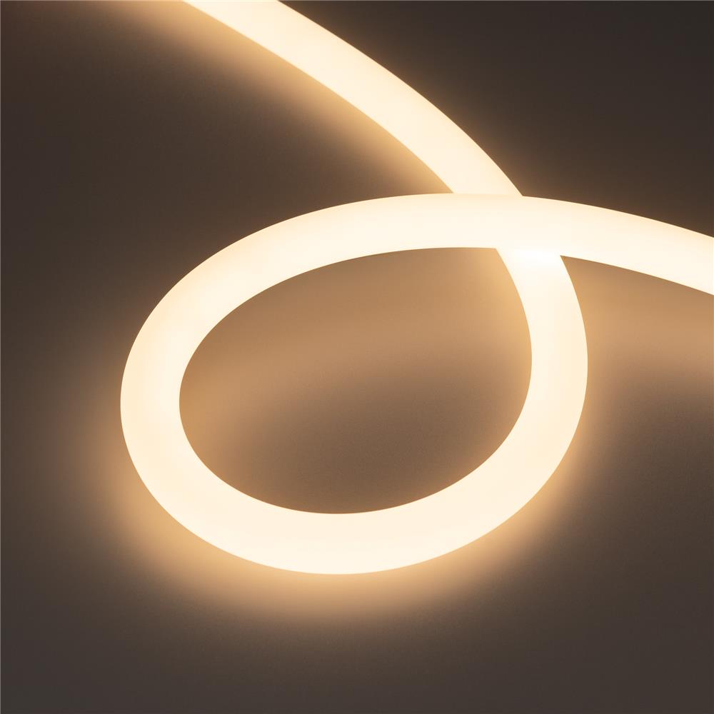 Герметичная лента Arlight MOONLIGHT-5000S-ROUND-2835-336-24V Warm (18х18mm, 16W, IP65)